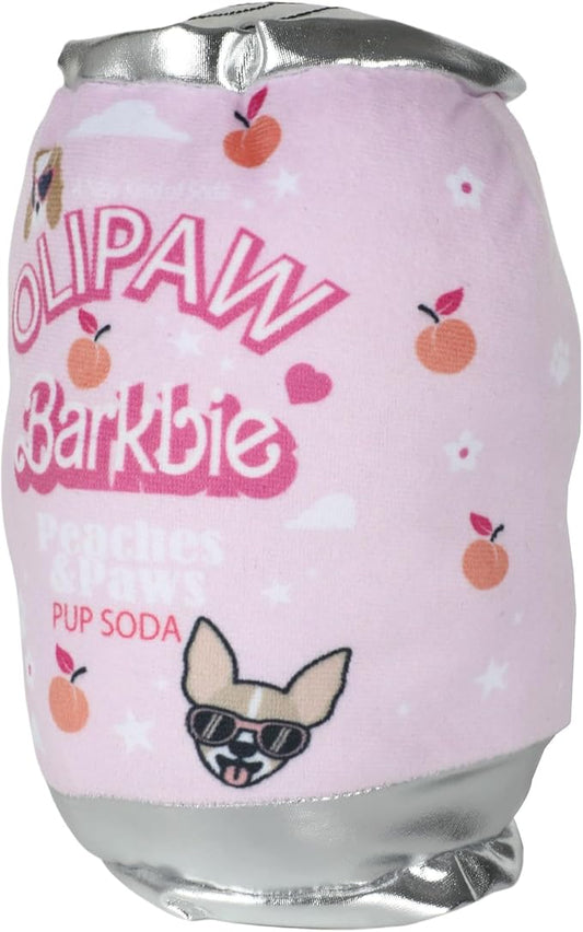 Chomp Haus Olipaw Barkbie – Luxurious Plush Dog Toy with Squeaker, Premium Fabric, Embroidered Details, Designer-Inspired Chew Toy, Fun Gift for Medium to Large Dogs & Dog Lovers