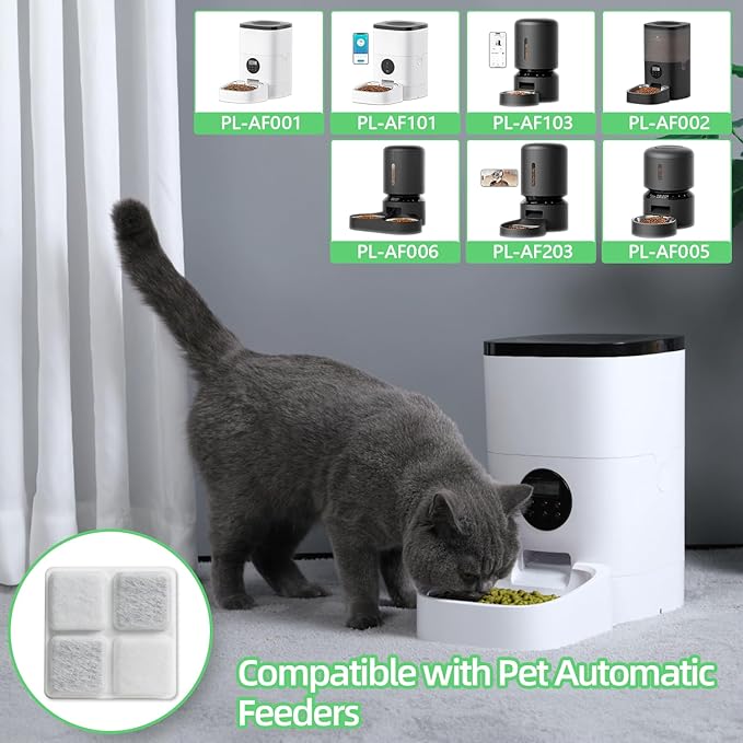 12 Packs Pet Food Desiccant Bag, Compatible with Petlibro Automatic Cat & dog Feeders, Keep Pet Food Dry and Fresh, Desiccant Bag for Cat Dog Feeder