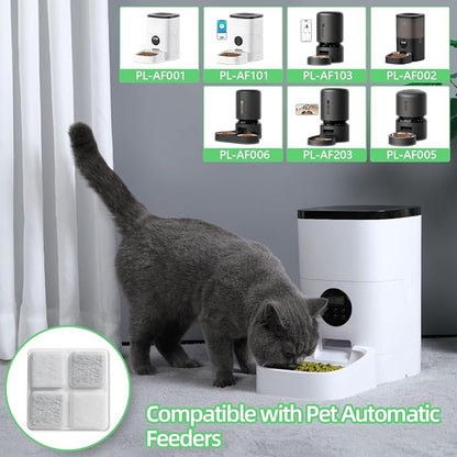 12 Packs Pet Food Desiccant Bag, Compatible with Petlibro Automatic Cat & dog Feeders, Keep Pet Food Dry and Fresh, Desiccant Bag for Cat Dog Feeder