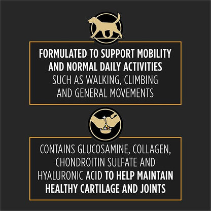 Purina Pro Plan Veterinary Large Breed Dog Joint Care Supplement with Glucosamine, Chondroitin, and Collagen to Support Hip and Joint Health – 30ct Pouch