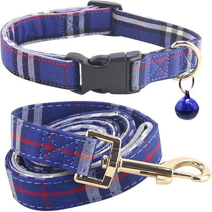 SuperBuddy Dog Collar and Leash,Breathable Adjustable Dog Collar-Safe Buckle-Collars for Small Medium Large Pet
