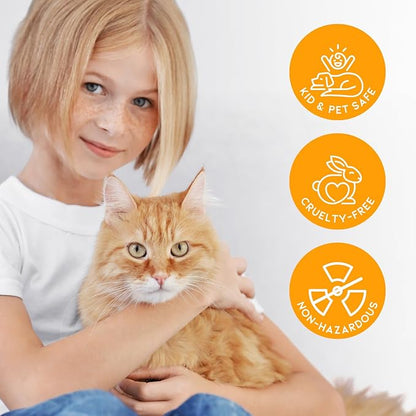 Litter Box Magic Cat Litter Deodorizer Jar (Orange Scent, 16 Oz, Pack of 1) - Cat Litter Odor Control Gel In A Jar - Cat Litter Box Pet Air Freshener - Litter Odor Eliminator to Freshen Air