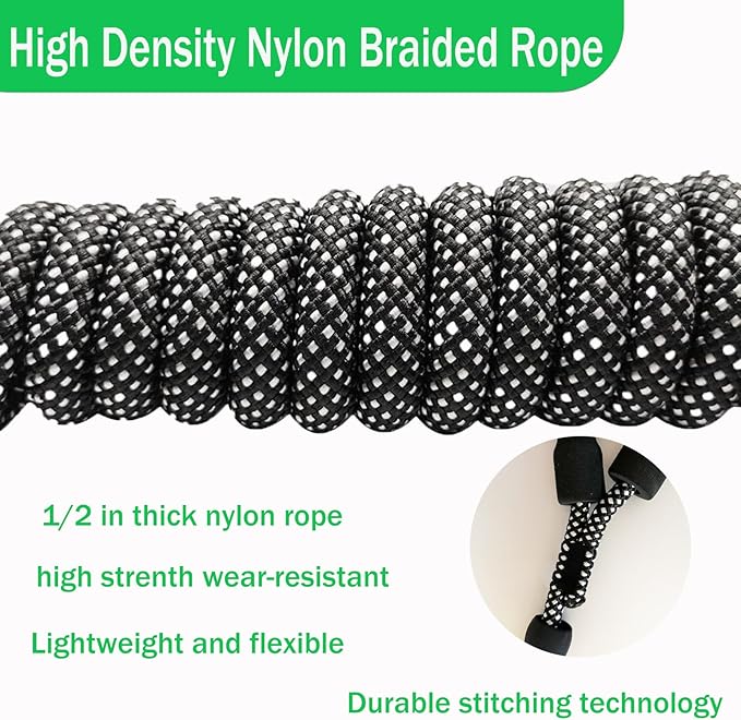 20 FT Long Leash for Dogs,Heavy Duty Reflective Long Dog Leash with Swivel Hook and Comfortable Padded Handle for Large Medium Small Pets