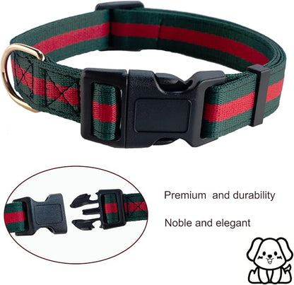 Premium Dog Collar,Safety and Durable Pet Collars，Luxury Fashion Dog Collar Gift for Medium Dogs