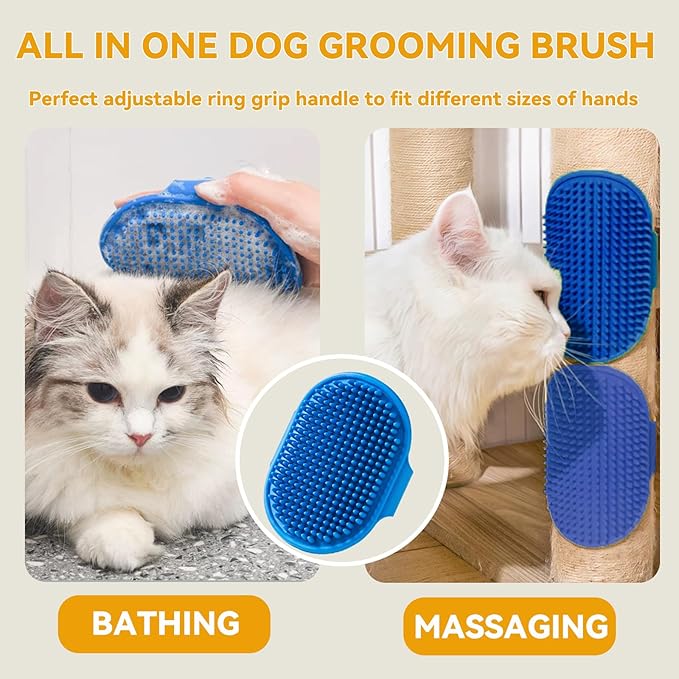 Valentines Day Gifts Pet Hair Removal Glove,Pet Hair Remover for Cat & Dog,New Upgraded Electrostatic Gloves Pet Hair,Reusable Electro Static Pet Hair Remover Electrostatic Gloves