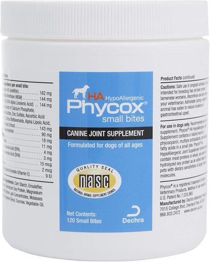 Phycox H/A Small Bites (120ct)