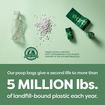 Earth Rated Poop Bags for Dogs Guaranteed Leak Proof and Extra Thick Waste Bag Refill Rolls, Lavender Scented, 120 Bags