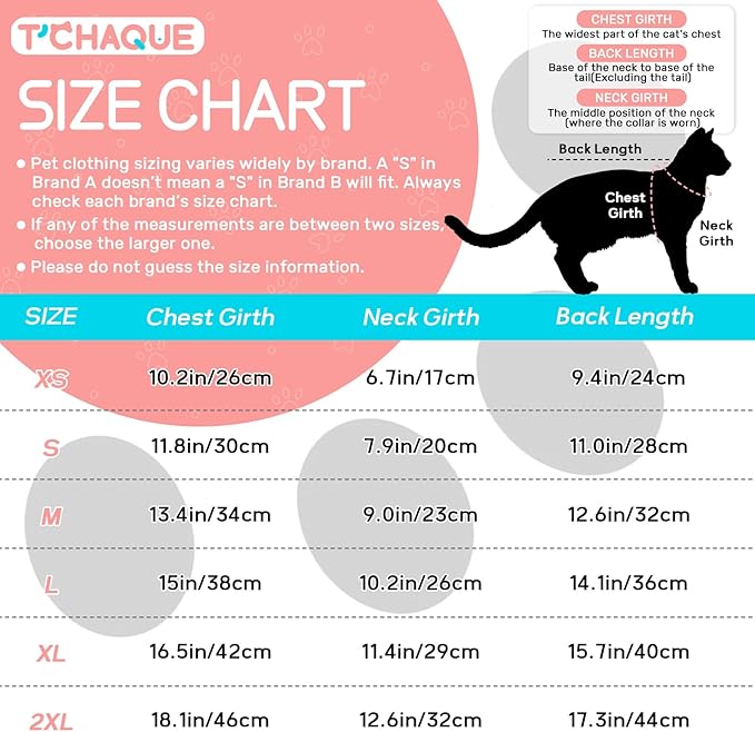 T'CHAQUE Sphynx Cat Clothes, Soft Fleece Winter Sweaters for Hairless Cats, Warm Pajama Jumpsuit with Sleeves and Hoodie, Cozy Pullover Outfit for Kittens