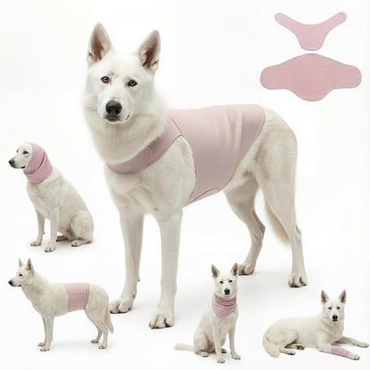 DAJIDALI® Dog & Cat Anxiety Vest & Female Spay Recovery Suit – Silent No-Velcro Calming Wrap – Universal Fit for All Breeds (Including Corgi & Frenchie)