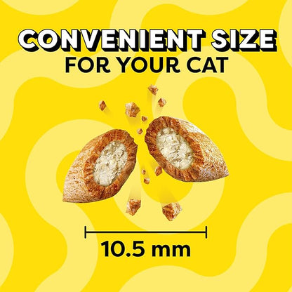Temptations MixUps Surfer's Delight Flavor Crunchy and Soft Cat Treats, 3 oz. Pouch (Pack of 12)