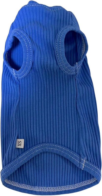 Sphynx Cats Shirt Cat Turtleneck Cotton Sweater Pullover Kitten T-Shirts with Sleeves Cat Pajamas Jumpsuit for Sphynx Cornish Rex, Devon Rex, Peterbald (X-Small, Deep Blue)