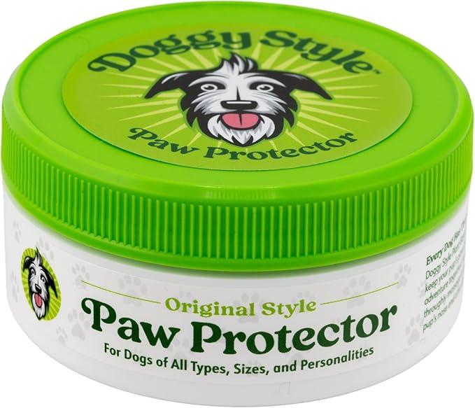 Dog Paw Balm – All Natural Pad Moisturizer for Dogs, Lick Safe Paw Wax for Dry Cracked Paws, Nose & Elbow Protection, Winter & Hot Pavement Relief