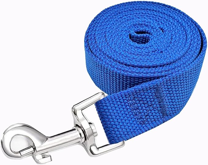 Strong Nylon Dog Leash, 4FT/ 5 FT/ 6FT Dog Leashes for Small Medium Dogs
