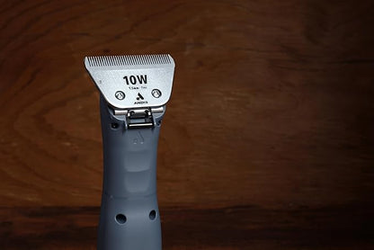 Andis 561460 ceramicEDGE #10W Fine Wide Blade, Small Animal and Pet Grooming, Detachable Replacement Blade, Long Lasting, Stainless Steel