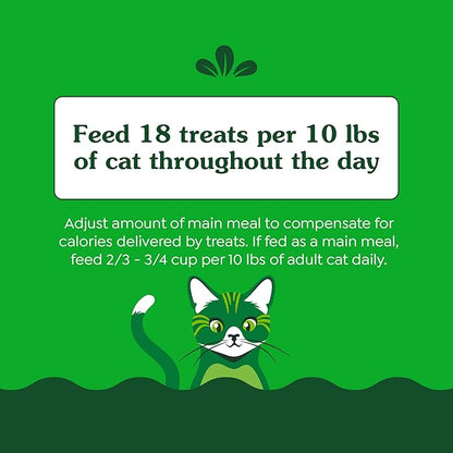 Greenies Feline Smartbites Healthy Indoor Natural Treats for Cats, Tuna Flavor, 4.6 oz. Pouch