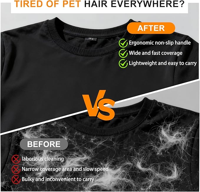 PCYIS Pet Hair Removal Glove,Reusable Electrostatic Pet Hair Remover Glove,Washable Grooming Tool for Cats, Dogs, Furniture, Car Seats, & Carpets(1 Piece)