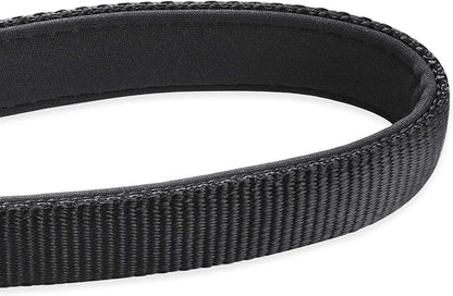 Hyhug Short Dog Leash Heavy Duty Nylon with Comfortable Padded Handle, Durable Training Pet Leashes for Small Medium Large Dogs(24 Inches, Black)