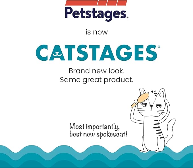 Catstages Petstages Purr Pillow Snoozin' Sloth Soothing Plush Cat Toy