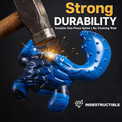 Dog Chew Toys for Aggressive Chewers – Tough Indestructible Dog Toy for Large Dogs, Durable Long-Lasting Chew Bones, Heavy Duty Interactive Dog Toys to Keep Dogs Busy & Relieve Boredom