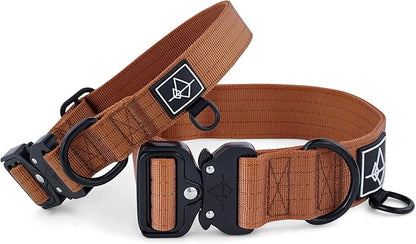 Made to ROAM Premium Dog Collar - Adjustable Heavy Duty Nylon Collar with Quick-Release Metal Buckle (Nevada Evening, Classic Size 0)