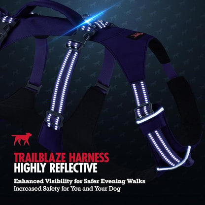 Tuff Pupper Escape Proof Dog Harness for Small Dogs | No Pull Lightweight Adjustable Harness | No Escape Multifunctional Outdoor Pet Gear | Strong Durable Breathable | Secure Comfortable Fit