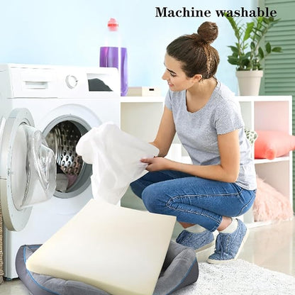Viviwoof Orthopedic Dog Bed for Medium Dogs,Waterproof Medium Size Dog Sofa,Supportive Foam Pet Couch with Removable Cover,Non-Slip Bottom and Waterproof Lining,Machine Washable