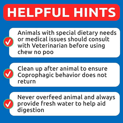 BARK&SPARK No Poo Chews for Dogs - Coprophagia & Stool Eating Deterrent with Probiotics, Digestive Enzymes & Breath Aid Support - Stop Dog Poop Eating - Made in USA - 120Ct