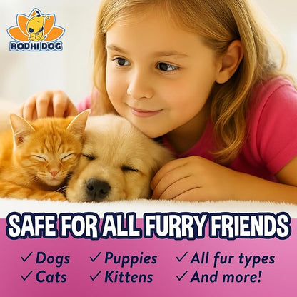 Bodhi Dog Baby Powder Scented Cat & Dog Cologne 4oz + Oatmeal Dog Shampoo & Conditioner for Pet Grooming 8oz | Moisturizing Shampoo for Sensitive Skin | Grooming Bundle