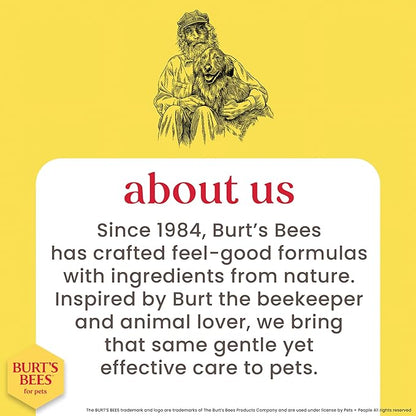 Burt's Bees for Pets Cat Dander Remover Wipes with Colloidal Oat Flour - Pet Dander Remover Cat Wipes for Allergy Relief, Dry Skin Relief for Cats and Kittens, 50 Count - 6 Pack