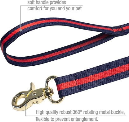 Elegant and Nobility Dog Leash, Comfortable and Durable Pet Leash for Small Medium Big Large Dogs