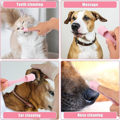 Valentines Day Gifts 2 Packs Pet Hair Removal Glove,Pet Hair Remover for Cat & Dog,New Upgraded Electrostatic Gloves Pet Hair,Reusable Electro Static Pet Hair Remover Electrostatic Gloves