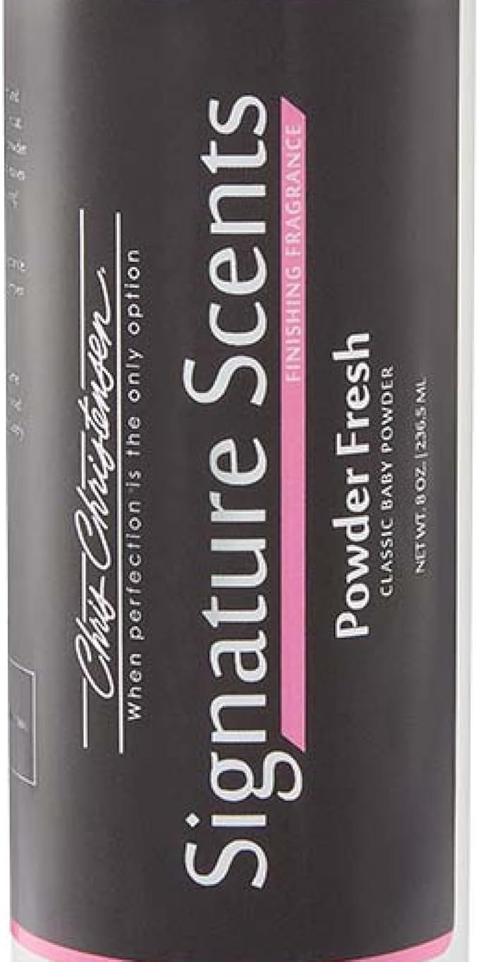 Chris Christensen Signature Scents Powder Fresh Grooming Pet Cologne, Groom Like a Professional, Long Lasting, Designer Fragrances, For Dogs and Cats, 8oz
