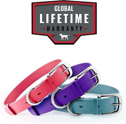 Tuff Pupper Classic Heavy Duty Dog Collar | 10x Stronger Than Leather | 100% Waterproof & Odor Proof Dog Collar | Tough Rust-Proof All Metal Hardware