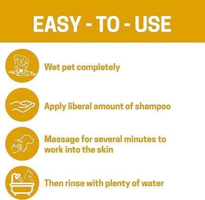 Green Coat All-Natural Dog Shampoo for Sensitive Skin | Natural and Organic Ingredients | Skin Cleansing Properties, Relieves Dry Itchy Skin | 16fl oz 473 ml.