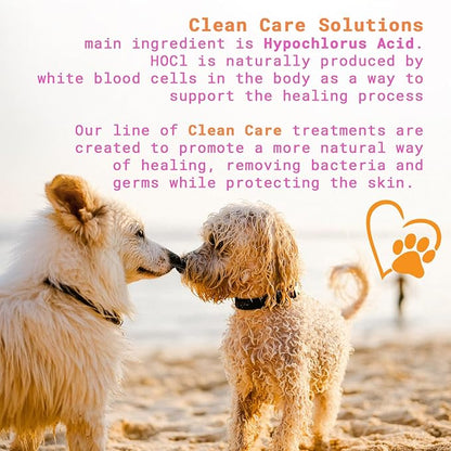 Hypochlorous Acid Spray for Pets - Pet Wound and Skin Care - Non-Stinging, Natural Formula, Relieves Itching - 237ml