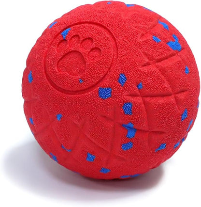 SCHITEC Smart Interactive Dog Toy Ball – Automatic Moving & Bouncing Balls for Large Dogs, Rechargeable Motorized Dog Ball, Stimulating Pet Toy for Active & Bored Medium Large Dogs (Red)