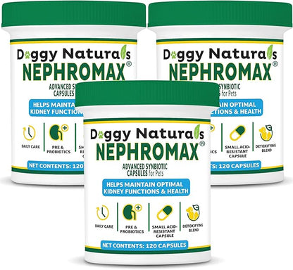 NEPHROMAX™ Kidney Support Supplement Synbiotic (360 Caps)