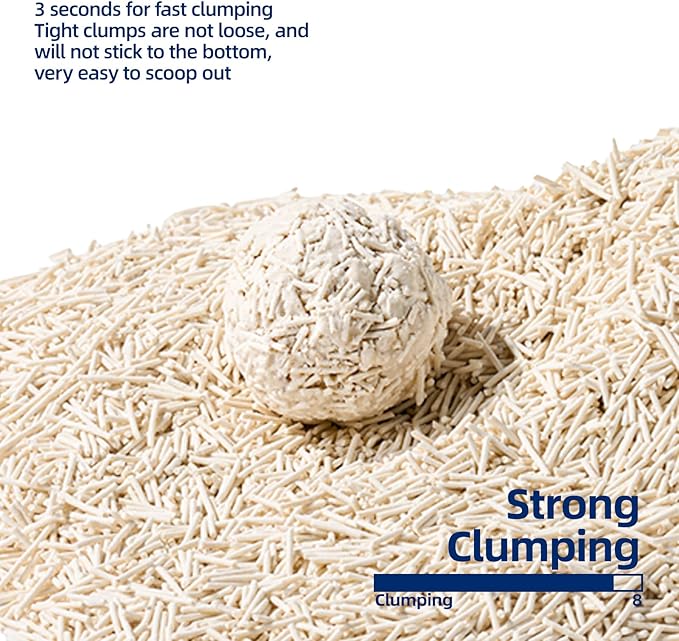 OPET Tofu Cat Litter with Odor Control, 17 lb Clumping Cat Litter, Ultra Absorbent, 100% Natural Ingredients, Flushable| Dust Free| Low Tracking (Fresh, 17 lb)