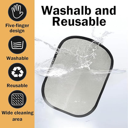 Anazzly Pet Hair Removal Glove with Electrostatic Technology, Pet Hair Gloves for Dogs and Cats, Washable Pet Hair Remover Tool for Sofas, Carpets, Car Seats and Bedding