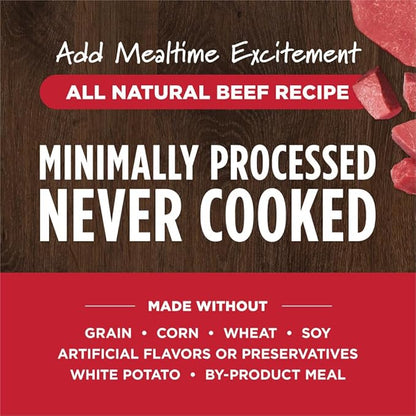 Instinct Raw Boost Shakers, Freeze-Dried Powder, Dog Food Topper - Beef, 5.5 oz. Bottle