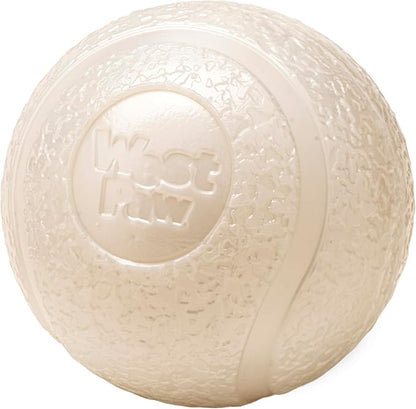 WEST PAW Boundr Ball Dog Fetch Toy – Bouncing Toys for Dogs, Fetch, Catch, Chewing, Play – Floatable, Recyclable Balls – Small Glow 2-Pack