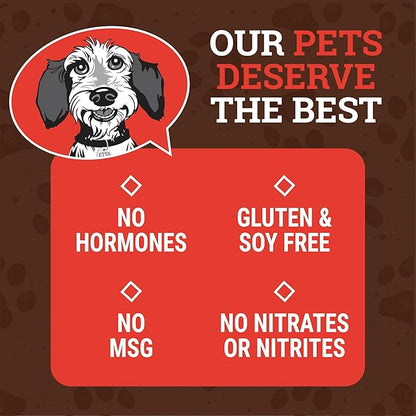etta says! Yumm Sticks - Real Meat Beef Dog Jerky Treats - Human Grade - Made in The USA (12 Count Pack of 1)
