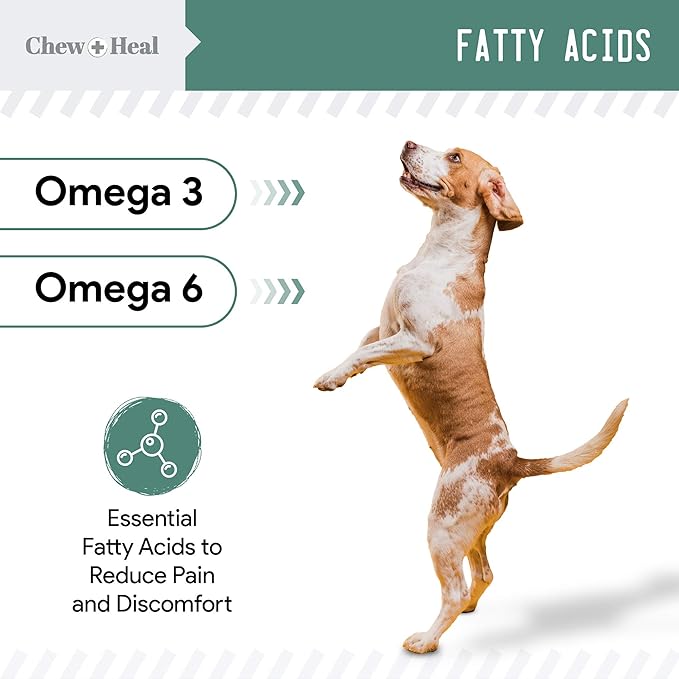 Glucosamine for Dogs Hip and Joint Supplement - 120 Soft Chews for Senior Dogs with Glucosamine, Chondroitin, MSM, Vitamin C, and Omegas - for Mobility, Cartilage, and Joint Health