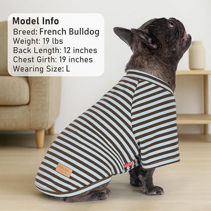 KYEESE 3Pack Dog Sweater, Soft Pet Sweatshirt Stretchy Pullover Dog Sweater for Medium Large Dogs Boy, Lightweight Fleece Pet Shirt Clothes with Sleeves, 2XL