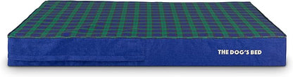 The Dog’s Bed Orthopedic Memory Foam Dog Bed XXL Black Watch Tartan, Pain Relief for Arthritis, Hip & Elbow Dysplasia, Post Surgery, Lameness Supportive, Waterproof Washable Cover, Veterinary Approved