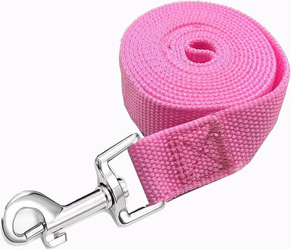 Strong Nylon Dog Leash, 4FT/ 5 FT/ 6FT Dog Leashes for Small Medium Dogs