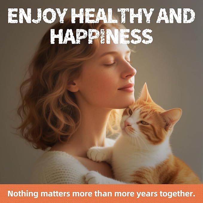 Just Try 16 OZ Taurine Treats with Coenzyme Q10 for Cats - Coq10 & Taurine for Cat to Support Feline Heart Health - Chicken Flavored Chews - Vitamins Snacks Treats