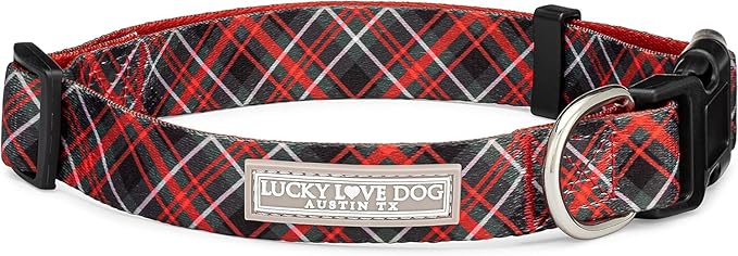Lucky Love Dog - Adjustable Dog Collar with Easy Click Buckle for Large Ones, Durable, & Comfortable for Male & Female Dogs, Pet Collar for Puppies & Adult Dogs - Heywood, X-Large