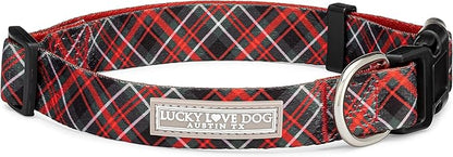 Lucky Love Dog - Adjustable Dog Collar with Easy Click Buckle for Large Ones, Durable, & Comfortable for Male & Female Dogs, Pet Collar for Puppies & Adult Dogs - Heywood, X-Large