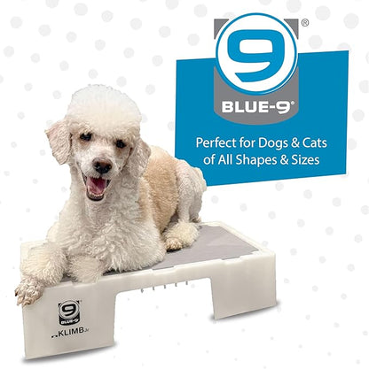 Blue-9 KLIMB Jr. Professionally Designed Dog Training Platform and DIY Guide for Behavior Basics, Made in The USA, White
